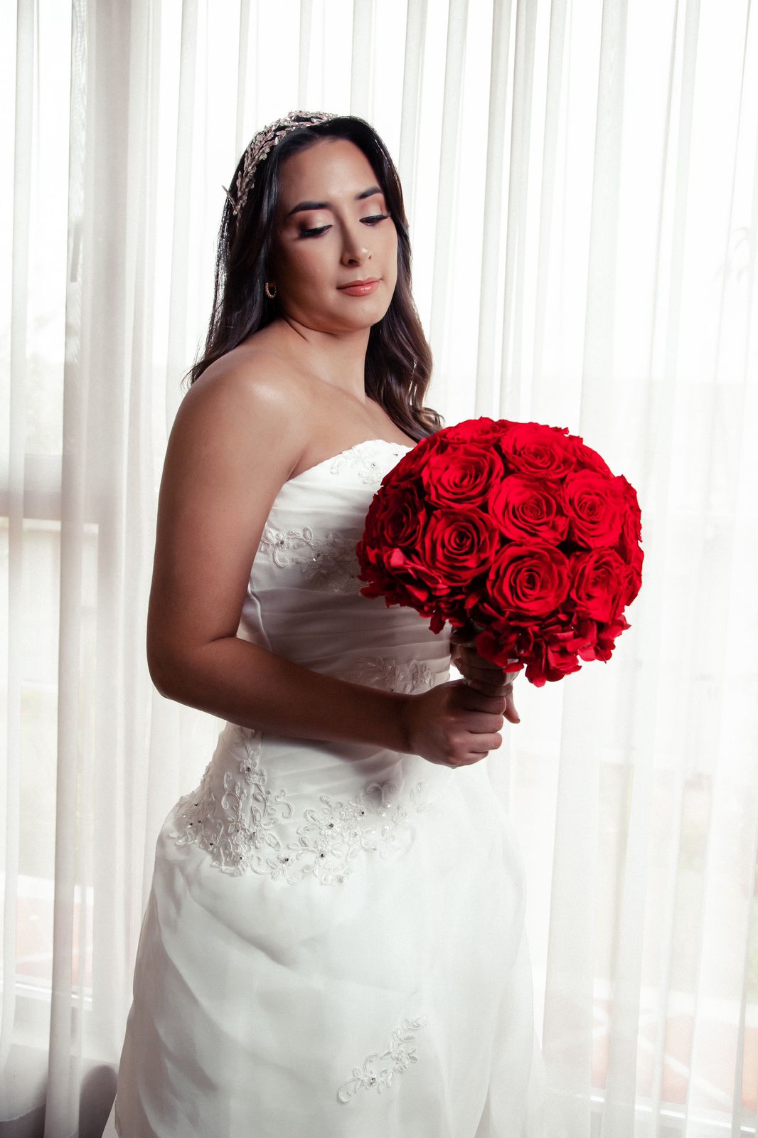 BOUQUET DE NOVIA: BESO DE ROSAS